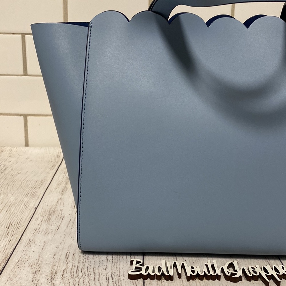 *kate spade Small Mina Magnolia Street Blue Crossbody Shoulder Handbag Purse - Picture 6 of 15